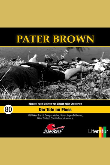 Pater Brown Folge 80: Der Tote im Fluss - cover
