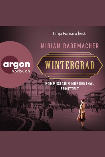 Wintergrab - Kommissarin Morgenthal ermittelt - Historischer-Berlin-Krimi Band 3 (Ungekürzte Lesung) - cover