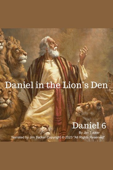 Daniel in the Lion's Den - Daniel 6 - cover