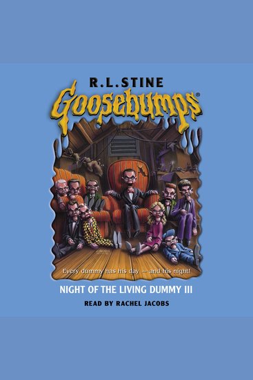 Night of the Living Dummy 3 (Goosebumps #40) - cover