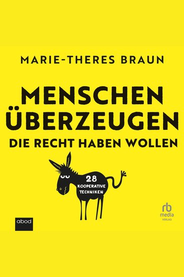 Menschen überzeugen die recht haben wollen - cover