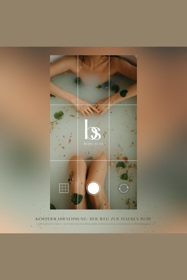 Körperwahrnehmung: Der Weg zur inneren Ruhe - 5 achtsame Bodyscan-Übungen - Eine geführte Reise durch deinen Körper um Gedanken Gefühle und Empfindungen achtsam wahrzunehmen - cover