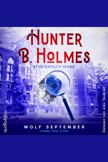 Hunter B Holmes - Studienfach Mord - London Cosy Crime - cover