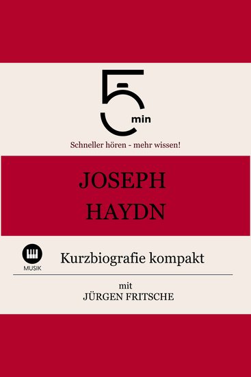 Joseph Haydn: Kurzbiografie kompakt - 5 Minuten: Schneller hören – mehr wissen! - cover