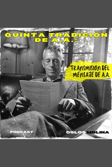 5 tradición de AA : transmisión del mensaje de AA - 12 tradiciones de AA - cover