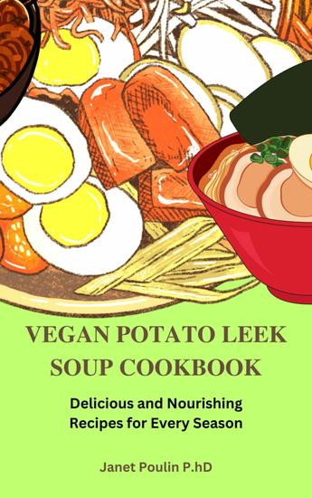 The Vegan Potato Leek Soup Cookbook - Delicious and Nourishing Recipes For Every Season - cover