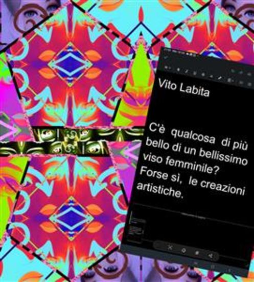 C'è qualcosa di di più bello di un Bellissimo viso femminile? Forse si le creazioni artistiche - cover