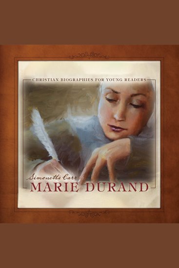 Marie Durand - cover
