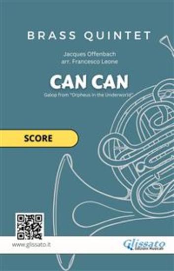 Brass Quintet "Can Can" (score) - Galop from “Orpheus in the Underworld” - cover