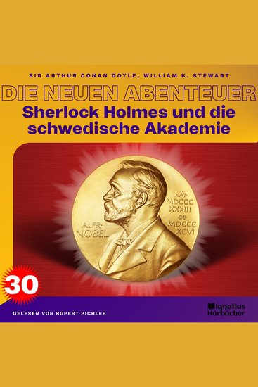 Sherlock Holmes und die schwedische Akademie (Die neuen Abenteuer Folge 30) - cover