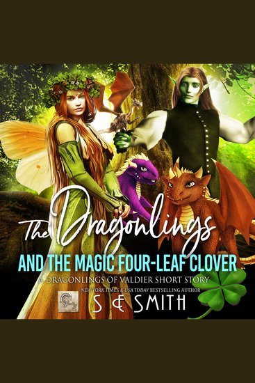 The Dragonlings and the Magic Four-Leaf Clover - A Dragonlings of Valdier Short - cover