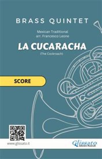 Brass Quintet (score) "La Cucaracha" - The Cockroach - cover