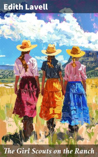 The Girl Scouts on the Ranch - Adventures in the Wild West: A Summer with Girl Scouts - cover