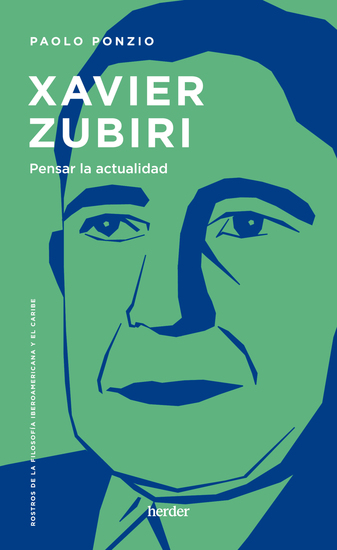 Xavier Zubiri - Pensar la actualidad - cover