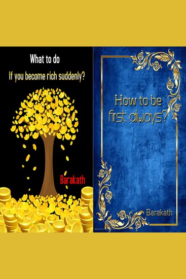 What to do if you become rich suddenly? How to be first always? - cover