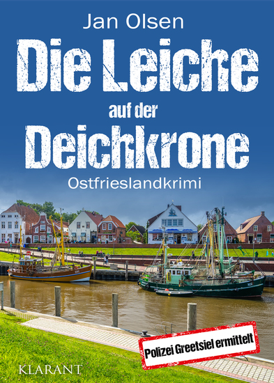 Die Leiche auf der Deichkrone Ostfrieslandkrimi - cover