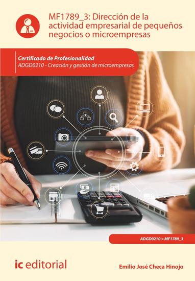 Dirección de la actividad empresarial de pequeños negocios o microempresas ADGD0210 (((2023))) - cover