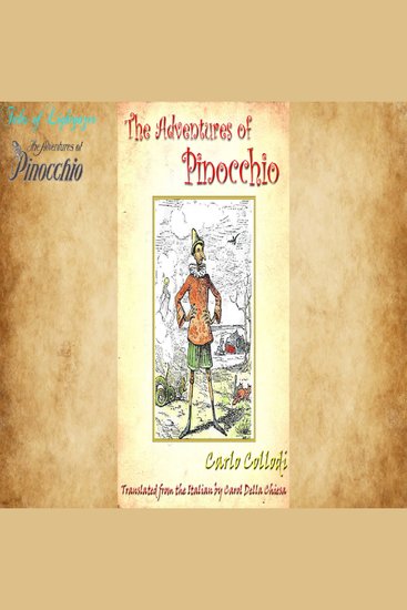 Lightgazer's Narration of The Adventures of Pinocchio - A Marionette's Adventure - cover