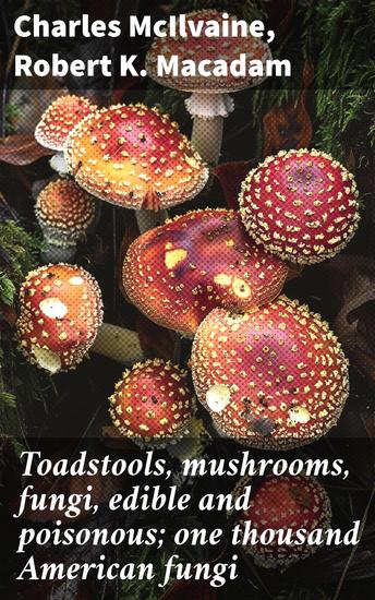 Toadstools mushrooms fungi edible and poisonous; one thousand American fungi - How to select and cook the edible; how to distinguish the poisonous with full botanic descriptions - cover