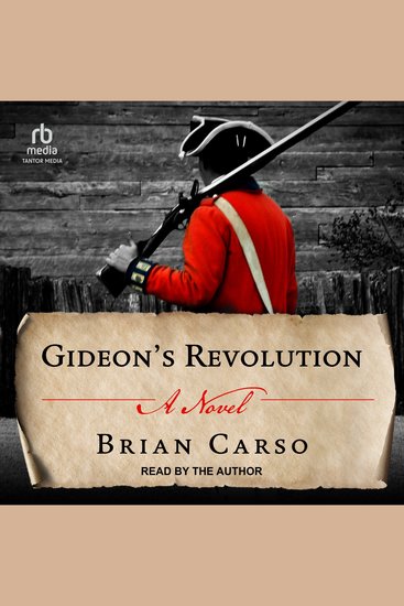 Gideon's Revolution - A Novel - cover