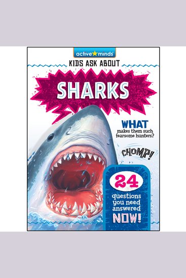 Sharks - Active Minds: Kids Ask About (Unabridged) - cover