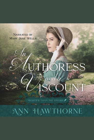 Authoress and a Viscount An - A Sweet Regency Romance - cover
