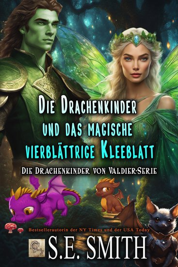 Die Drachenkinder und das magische vierblättrige Kleeblatt - cover