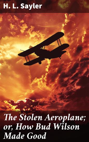 The Stolen Aeroplane; or How Bud Wilson Made Good - A Tale of Skyward Courage and Perseverance - cover