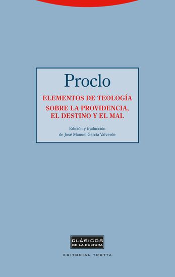 Elementos de teología Sobre la providencia el destino y el mal - cover