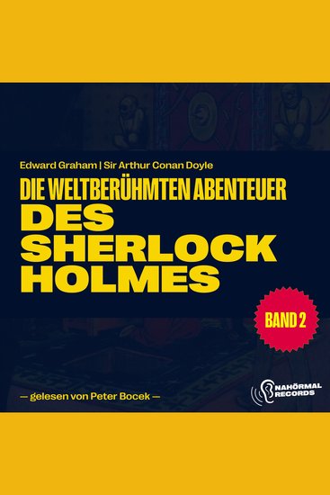 Die weltberühmten Abenteuer des Sherlock Holmes (Band 2) - cover