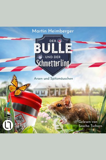 Arsen und Spitzmäuschen - Der Bulle und der Schmetterling Folge 4 (Ungekürzt) - cover