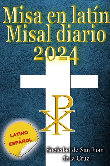 Misa en latín Misal diario 2024 - latino-español en orden todos los días - cover