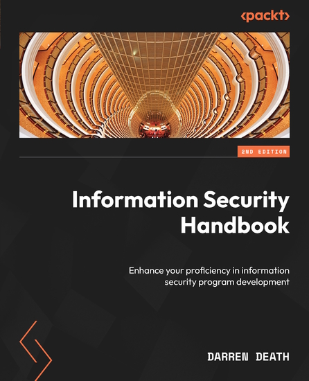 Information Security Handbook - Enhance your proficiency in information security program development - cover