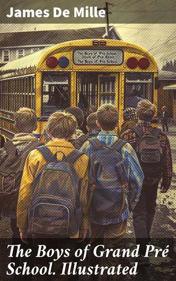 The Boys of Grand Pré School Illustrated - A Heartwarming Tale of Childhood Friendships and Adventures in Grand Pré - cover