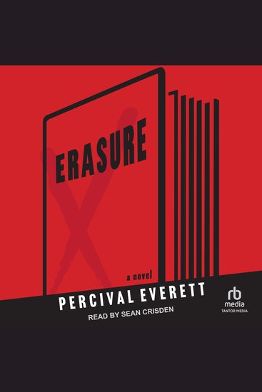 Erasure - A Novel - cover