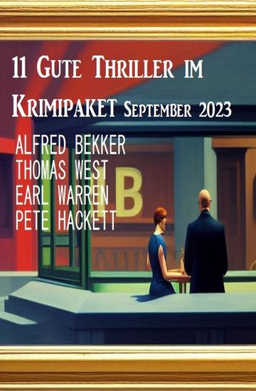 11 Gute Thriller im Krimipaket September 2023 - cover