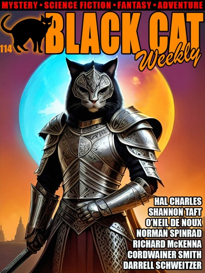 Black Cat Weekly #114 - cover