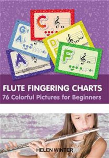 Flute Fingering Charts 76 Colorful Pictures for Beginners - cover