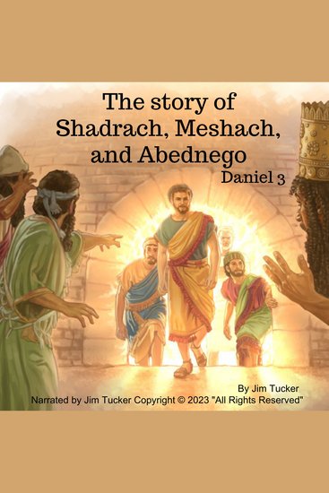 The Story of Shadrach Meshach and Abednego - The Book Daniel chapter 3 KJV - cover