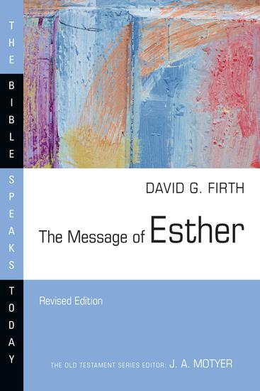 The Message of Esther - cover