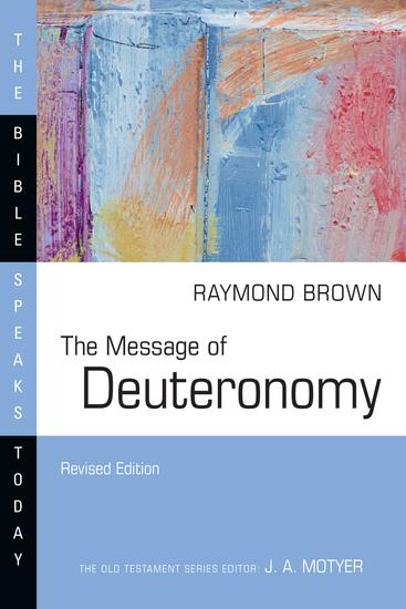The Message of Deuteronomy - cover