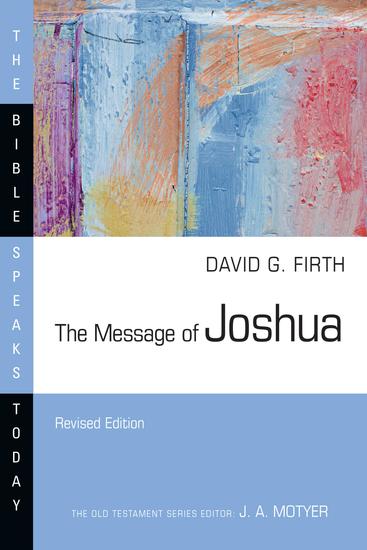 The Message of Joshua - cover