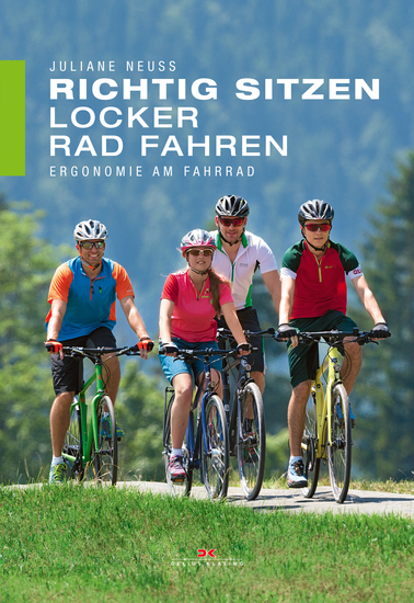 Richtig sitzen - locker Rad fahren - Ergonomie am Fahrrad - cover
