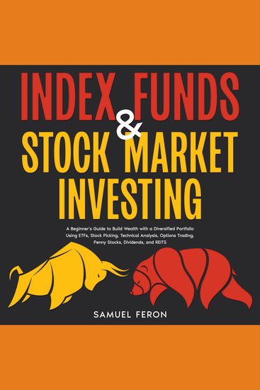Index Funds & Stock Market Investing: A Beginner's Guide to Build Wealth with a Diversified Portfolio Using ETFs Stock Picking Technical Analysis Options Trading Penny Stocks Dividends and REITS - cover