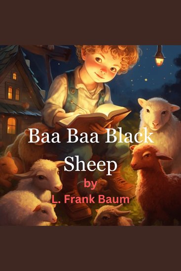 Baa Baa Black Sheep - Baa Baa Black sheep have you any wool? - cover