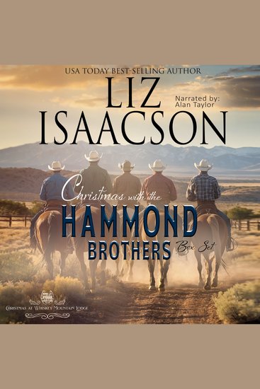 Christmas with the Hammond Brothers - 3 Clean & Wholesome Western Romances - cover