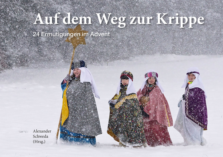Auf dem Weg zur Krippe - 24 Ermutigungen im Advent - cover