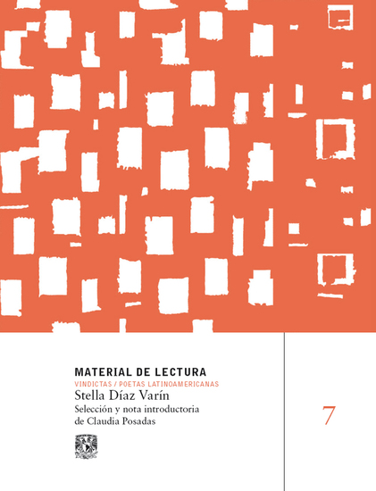 Stella Díaz Varín - Material de lectura núm 7 Vindictas Poetas Latinoamericanas - cover
