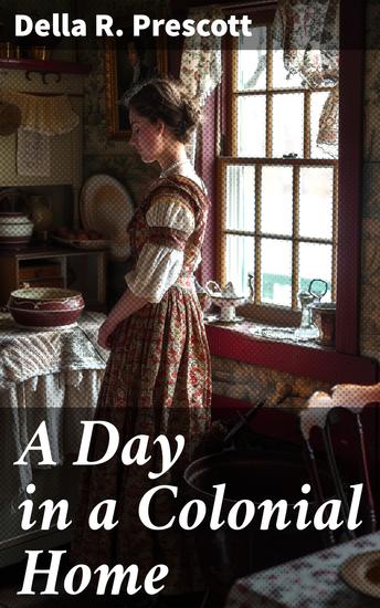 A Day in a Colonial Home - Exploring Daily Life in Colonial America - cover