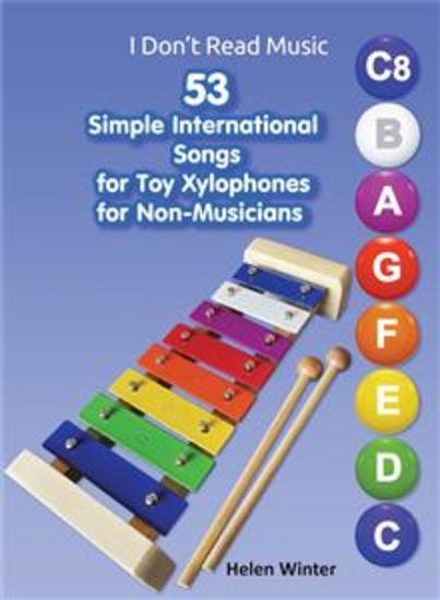 53 Simple International Songs for Toy Xylophones for Non-Musicians - Easy Sheet Music for Beginners - cover